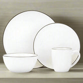Juliana Cream 16 Piece Dinnerware Set, Service for 4