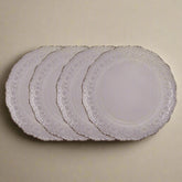 Chateau Smoke Set of 4 Dinner Plates