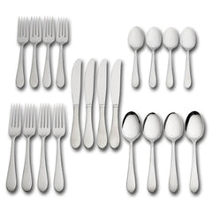 Salisbury Satin 20 Piece Flatware Set, Service for 4