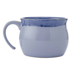 Blue Banded Jumbo Soup Mug
