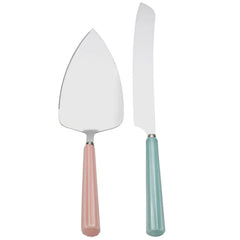 Darbie Angell Happy 2 Piece Cake Knife and Server Set