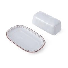 Canyon Bead Covered Butter Dish