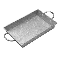 Galvanized Metal Serve Tray