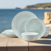 Venice 12 Piece Outdoor Melamine Dinnerware Set, Service for 4