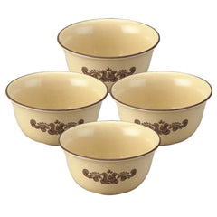 Village Set of 4 Deep Soup Cereal Bowls