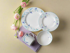April Set of 4 Dinner Plates