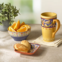 Villa della Luna® Set of 4 Wine Tapas Plates