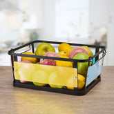 Ava Iridescent Stackable Storage Basket