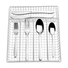 Jasmine 30 Piece Flatware Set With Caddy, Service for 6