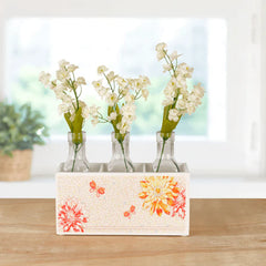 Dolly Parton Mosaic Flower Utensil Flatware Caddy