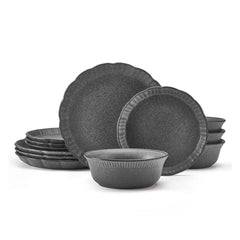 Noah 12 Piece Dinnerware Set, Service for 4