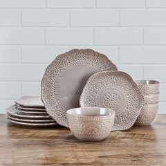 Chateau Smoke Set of 4 Salad Plates