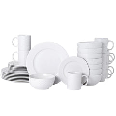 Winston 32 Piece Dinnerware Set, Service for 8