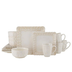 Madeleine 16 Piece Dinnerware Set, Service for 4