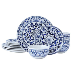Medallion Radiance 12 Piece Dinnerware Set, Service for 4