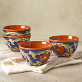 Villa della Luna® Fleur Set of 4 Fruit Bowls