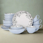 Gabriela Gray 16 Piece Dinnerware Set, Service for 4