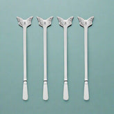 Butterfly Set of 4 Stirrers