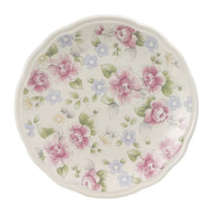 Tea Rose Set of 4 Accent Luncheon Plates