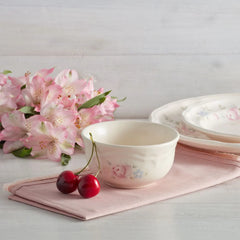 Tea Rose Set of 4 Dessert Bowls