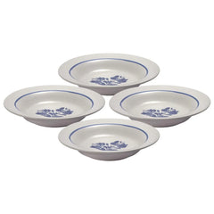 Yorktowne Set of 4 Rim Soup Bowls