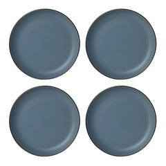 Hadlee Blue 16 Piece Dinnerware Set, Service for 4