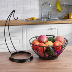 Farmers Market Fruit Basket with Banana Hanger