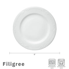 Filigree® Set of 4 Salad Plates