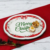 Winterberry® Red Ribbon Platter