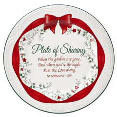 Winterberry® Ribbon Sharing Plate