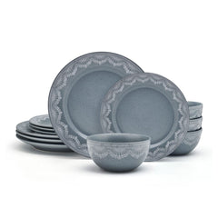 Valerie 12 Piece Dinnerware Set, Service for 4