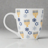 Holiday Hanukkah Icons Mug
