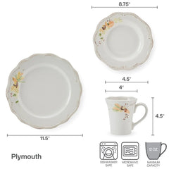 Plymouth Dinnerware Set