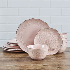 Chateau Pink Set of 4 Soup Cereal Bowls