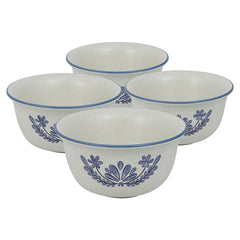 Yorktowne Set of 4 Deep Soup Cereal Bowls