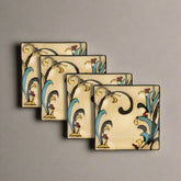 Belmont Set of 4 Square Leaves Salad Plates