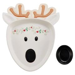Winterberry® Reindeer Chip and Dip Platter