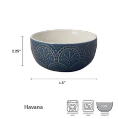 Havana Set of 4 Fruit Bowls