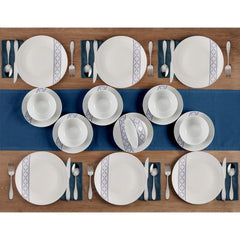 Preslie 18 Piece Dinnerware Set, Service for 6