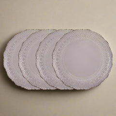 Chateau Smoke Set of 4 Dinner Plates