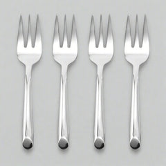 Wave Set of 4 Appetizer Forks