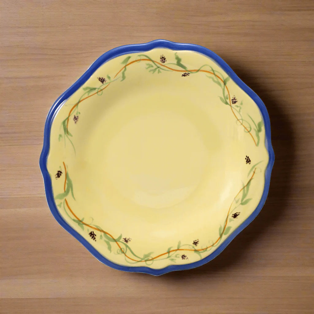 Pistoulet® Salad Plate with Blue Band