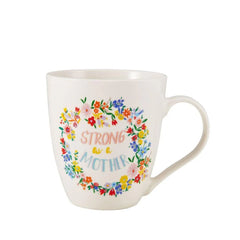 Sentiment Mugs Strong As A Mother Mug