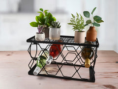 Collapsible Stackable 8 Bottle Wine Rack