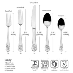 Enjoy 20 Piece Flatware Set, Service for 4