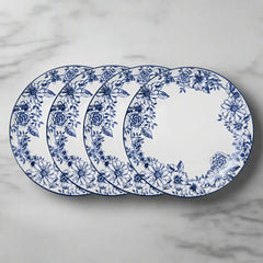 Gabriela Blue Set of 4 Dinner Plates