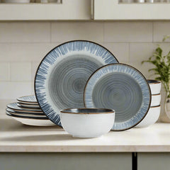 Jaimie 12 Piece Dinnerware Set, Service for 4