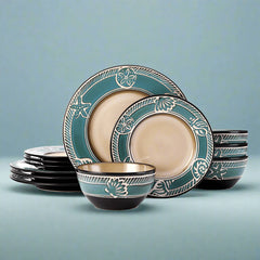 Montego 12 Piece Dinnerware Set, Service for 4