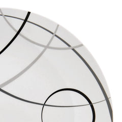 Circles 18 Piece Dinnerware Set, Service for 6