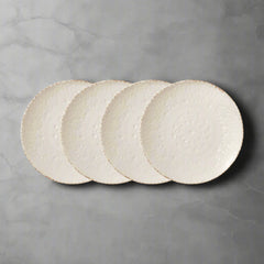 Chateau Cream Set of 4 Appetizer Plates